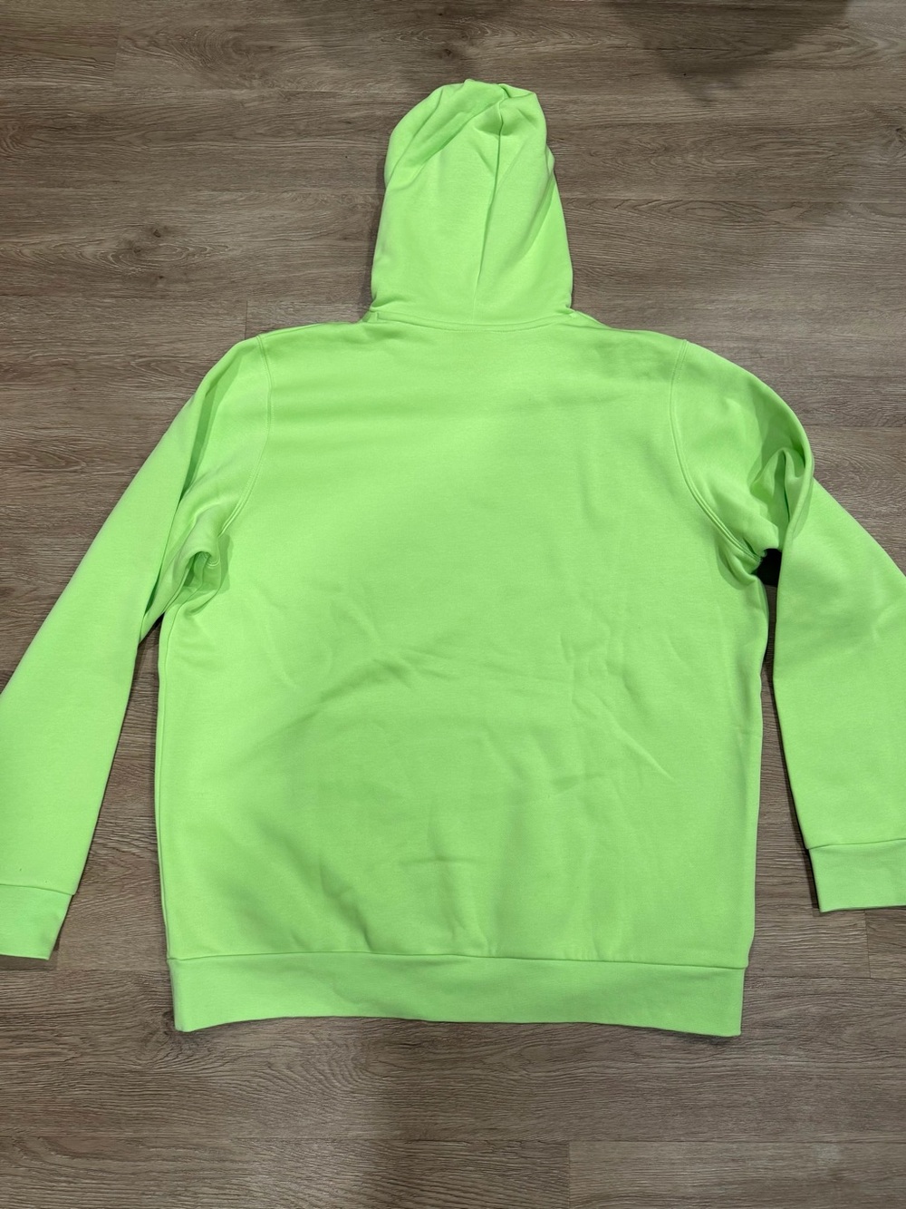 Under Armour Men’s Bright Neon Green Pullover Hoodie - Picture 6 of 6